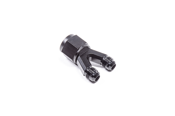 Radium Engineering — Radium Engineering 6AN Male 6 AN Male 10 AN Female Y Adapter Fitting - view 3